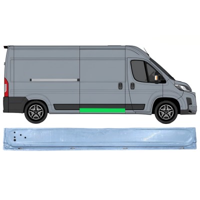 Schuifdeur reparatiepaneel binnen voor Toyota Proace Max 2024- / Rechts 16633