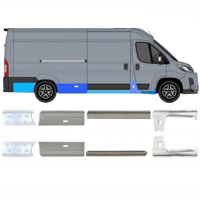 Reparatiepaneel set voor Toyota Proace Max 2024- / Links + Rechts 16712