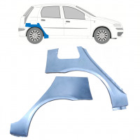 Reparatiepaneel achterspatbord voor Fiat Punto 2 1999-2010 / Links + Rechts / Set 9683