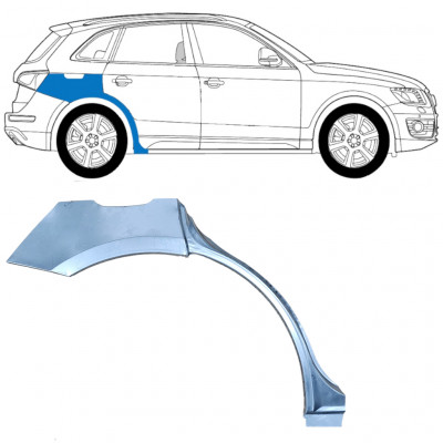 Reparatiepaneel achterspatbord voor Audi Q5 2008-2012 / Rechts 11400