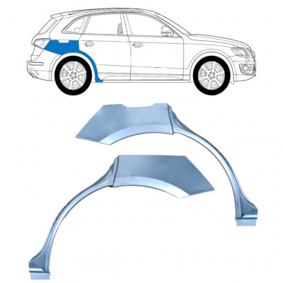 Reparatiepaneel achterspatbord voor Audi Q5 2008-2012 / Set 11402