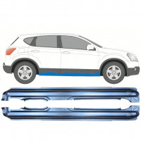 Reparatie dorpel voor Nissan Qashqai 2007-2013 / Set 11566