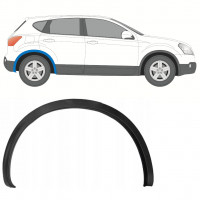 Zijlijst sierlijst achterspatbord voor Nissan Qashqai 2007-2013  / Rechts 12685