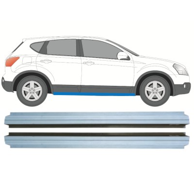 Binnenste reparatie dorpel voor Nissan Qashqai 2007-2013 / Links + Rechts / Set 14980
