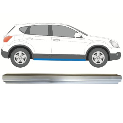 Reparatie dorpel voor Nissan Qashqai 2007-2013 / Links = Rechts (symmetrisch) 14981