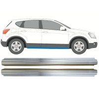 Reparatie dorpel voor Nissan Qashqai 2007-2013 / Links + Rechts / Set 14982