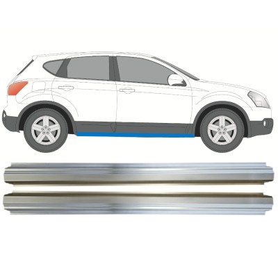 Reparatie dorpel voor Nissan Qashqai 2007-2013 / Links + Rechts / Set 14982