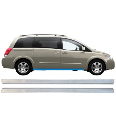 Reparatie dorpel onderste deel voor Nissan Quest 2003-2009 / Links + Rechts / Set 15105