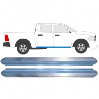 Reparatie dorpel voor Dodge RAM 2008-2013 / Links = Rechts (symmetrisch) / Set 9802