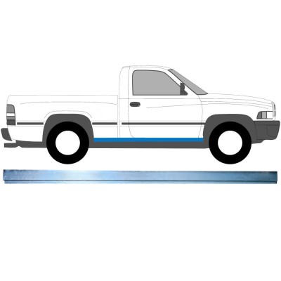 Binnenste reparatie dorpel voor Dodge RAM 1993-2002 / Links = Rechts (symmetrisch) 16128