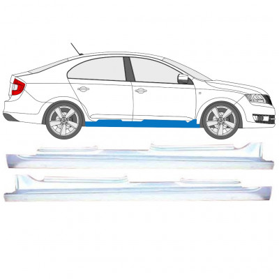 Volledige dorpel voor Skoda Rapid 2012- / Set 11607