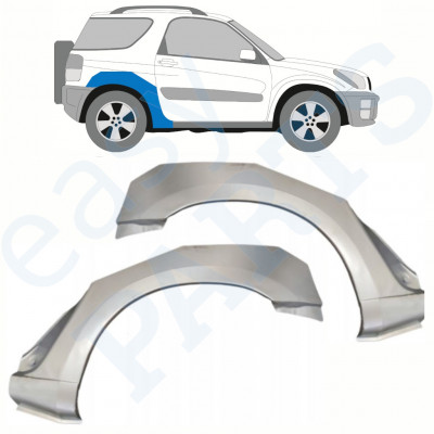 TOYOTA RAV4 2000-2005 WIELKAST REPARATIE PANEEL / SET