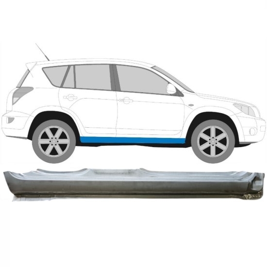 Volledige dorpel voor Toyota Rav4 2006-2013 / Rechts 14750 Volledige dorpel voor Toyota Rav4 2006-2013 / Rechts 14750