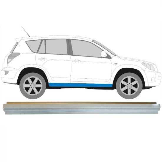 Binnenste reparatie dorpel voor Toyota Rav4 2006-2013 / Links = Rechts (symmetrisch) 14905 Binnenste reparatie dorpel voor Toyota Rav4 2006-2013 / Links = Rechts (symmetrisch) 14905