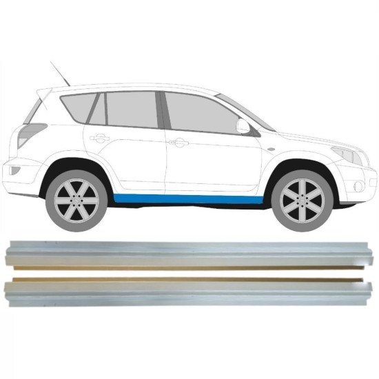 Binnenste reparatie dorpel voor Toyota Rav4 2006-2013 / Links + Rechts / Set 14908 Binnenste reparatie dorpel voor Toyota Rav4 2006-2013 / Links + Rechts / Set 14908
