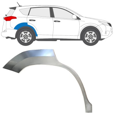 Reparatiepaneel achterspatbord voor Toyota Rav4 2013-2018 / Rechts 16488