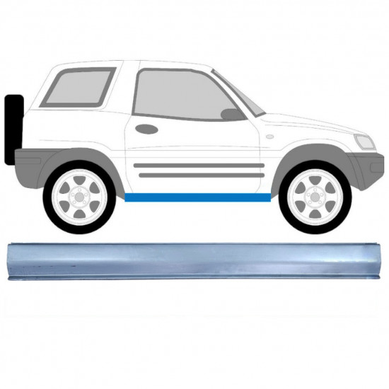 TOYOTA RAV4 1994-2000  DORPEL REPARATIEPANEL / RECHTS = LINKS