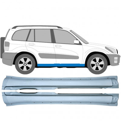 Reparatie dorpel voor Toyota RAV4 2000-2005 / Links + Rechts / Set 9397