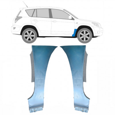 Reparatiepaneel voorspatbord voor Toyota Rav4 2006-2013 / Links / Rechts / Links + Rechts / Set 12896
