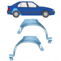 Reparatiepaneel achterspatbord voor Renault 19 1988-1995 / Links + Rechts / Set 9996