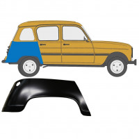 Reparatiepaneel achterspatbord voor Renault 4 1962-1993 / Rechts 7381