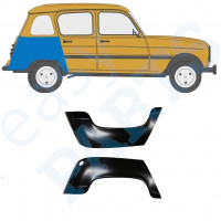 Reparatiepaneel achterspatbord voor Renault 4 1962-1993 / Links + Rechts / Set 9708