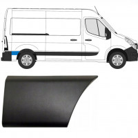 Zijlijst sierlijst achterste spatbord achter wiel voor Renault Master 2010- / SWB / Rechts 8321
