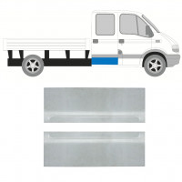 Reparatie plaatwerk achterste deuren  voor Renault Master 1998-2010 / Links + Rechts / Dubbele cabine / Set 10259