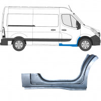 Reparatie dorpel voorste deuren voor Opel Movano / R Master 2010- / Rechts 5954