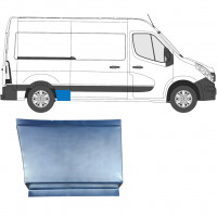 Reparatiepaneel achterspatbord voor Opel Movano / R Master 2010- / Rechts 5960