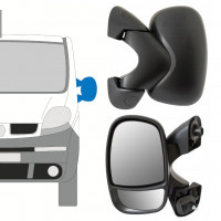 Handmatige buitenspiegel voor Renault Trafic 2001-2014 / Links 8224