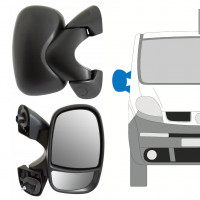 Handmatige buitenspiegel voor Renault Trafic 2001-2014 / Rechts 8223