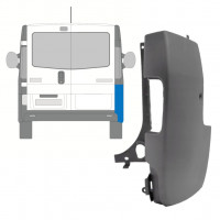 Achterbumper hoek voor Renault Trafic 2001-2014 / Rechts 8208