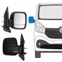 Elektrische buitenspiegel voor Renault Trafic 2014- / Rechts 8229