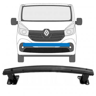 Versterking voorbumper / balk voor Renault Trafic 2014- 7567