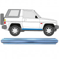 Reparatie dorpel voor Daihatsu Fourtrak Rocky 1985-1993 / Links = Rechts (symmetrisch) 8815