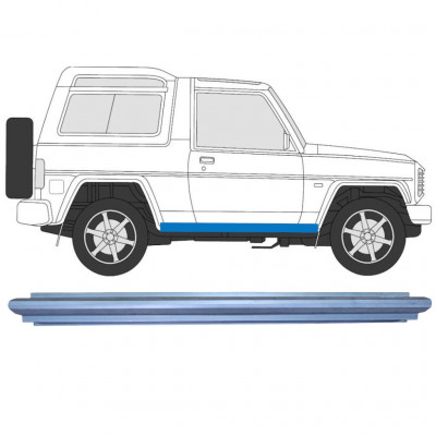 Reparatie dorpel voor Daihatsu Fourtrak Rocky 1993-2001 / Links = Rechts (symmetrisch) 8315