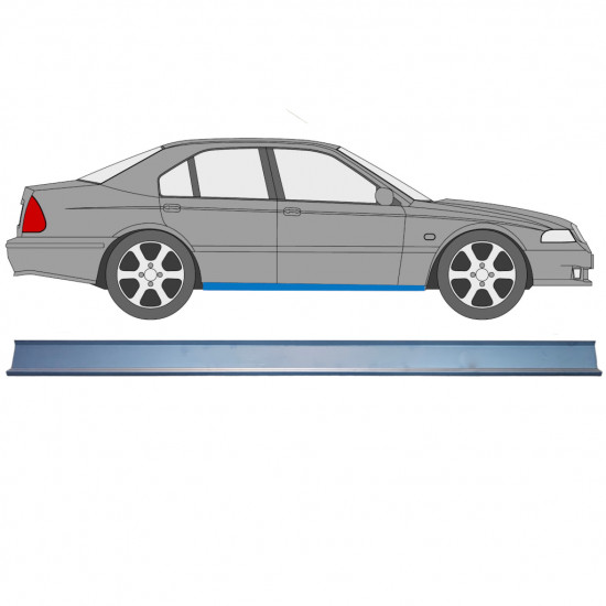 Reparatie dorpel voor Rover 400 1995-2000 / Links = Rechts (symmetrisch) /  8111