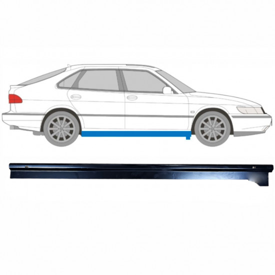 5-DEUR DORPEL REPARATIEPANEEL / RECHTS