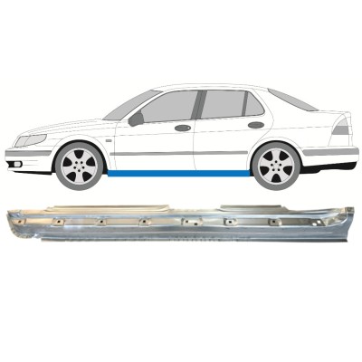 Volledige dorpel voor Saab 9-5 1997-2010 / Links / COMBI / SEDAN 14630