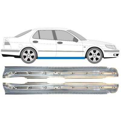 Volledige dorpel voor Saab 9-5 1997-2010 / Links + Rechts / COMBI / SEDAN / Set 14631