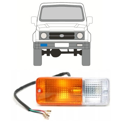 Richtingaanwijzer voor Suzuki Samurai 1981- / Rechts 15854