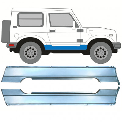 Reparatie dorpel voor Suzuki Samurai 1981-1998 / Links + Rechts / Set 10030