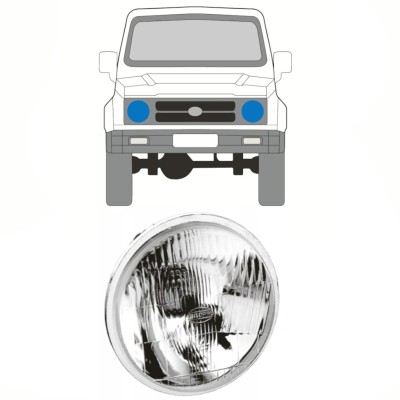Koplamp voor Suzuki Samurai 1981- / Links = Rechts (symmetrisch) 15858