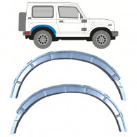 Reparatiepaneel bevestiging achterste wielkast voor Suzuki Samurai 1981- / Set 11833