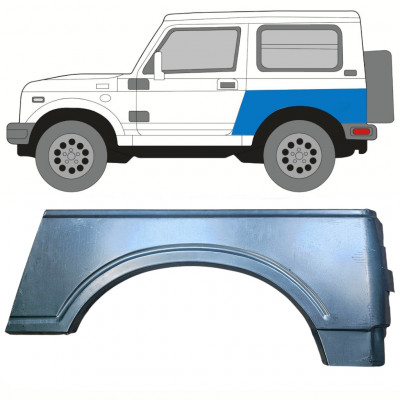 Reparatiepaneel achterspatbord voor Suzuki Samurai 1981-2004 / Links 10815