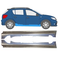 Volledige dorpel voor Dacia Sandero 2012-2020 / Links + Rechts / Set 14845 Volledige dorpel voor Dacia Sandero 2012-2020 / Links + Rechts / Set 14845