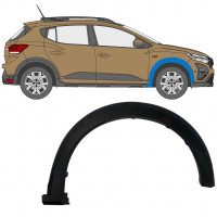 Spatbord sierlijst wielkast voor Dacia Sandero Stepway 2021- / Rechts 11818