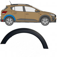 Zijlijst sierlijst achterspatbord voor Dacia Sandero Stepway 2021- / Rechts 11820