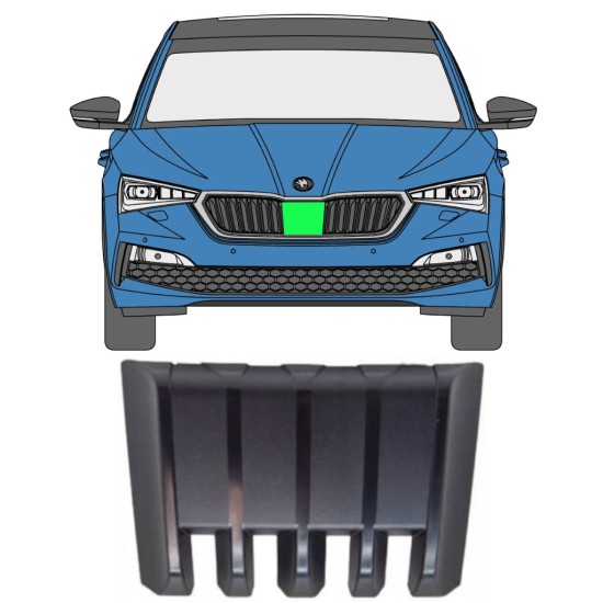 Grille afdekkap voor Skoda Scala 2019- 16228